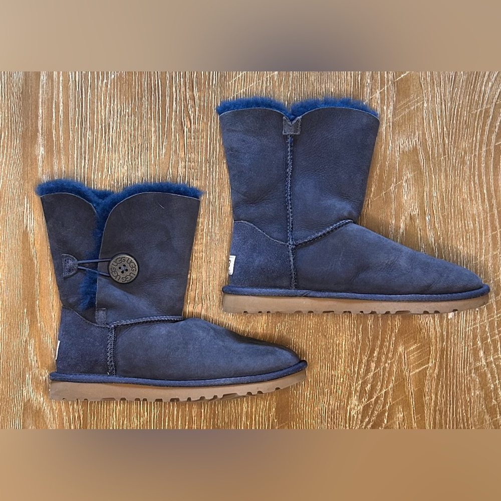 Youth blue UGG boots
